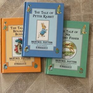 The Tale of Peter Rabbit, Benjamin Bunny and Mr. Jeremy Fisher by Beatrix Potter